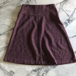 Ann Taylor LOFT Plum Skirt
